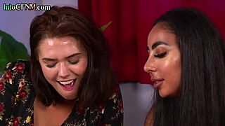 why are these femdom babes tugging my cock in heels