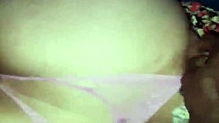 Kingblack fucks married slut's pussy and sends her to cuck with torn panties 😈