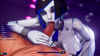 in subverse hentai, demi gets fucked by monster cock