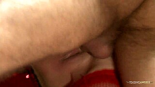 Two girls moan while fucking on couch