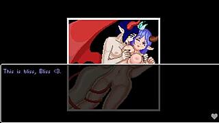 Doki doki hentai game with lesbian succubus sex!