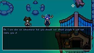 Doki doki hentai game with lesbian succubus sex!