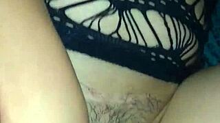 He pounds my ass with vibrator in pussy