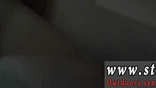 Watch this outdoor orgy where the tall amazon dominates for the first time!