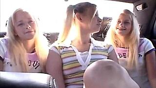 Milton Twins Undressed And Fingered By Lesbian Teen 18+ With Small Tits