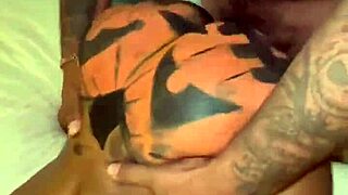 Smashing The Pumpkin With Detailed Licking And Bending