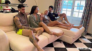 troca de casais com minha amiga francesa itsxlilix, featuring blonde brunette teen 18+ european amateurs pornstar 😘