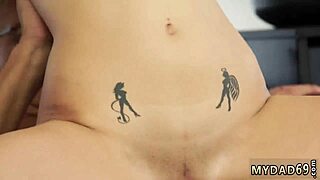 she's giving her boy student a blowjob after swimming