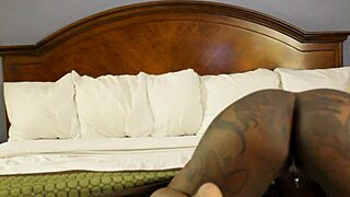 thick girl takes monster cock deepthroat while fucking alphonso hard in ass