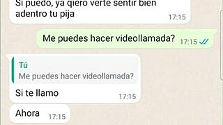 Intense Video Call With Tinder's Big Dick In Doggystyle Action