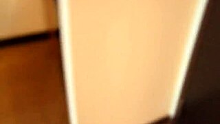 I watched this mature woman seduce the interviewer with a blowjob, leading to hardcore sex and orgasm