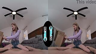 Octavia Red Sucks Big Cock In Intense VR Scene