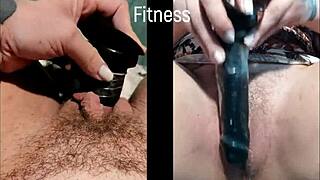 damn, safada socando negão in her bucetinha... openin’ it wide!