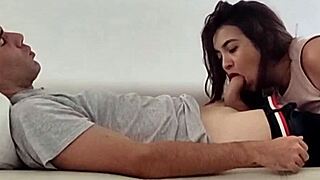 Watch these young 18+ latina and blonde amateurs suck cock in a big ass compilation?