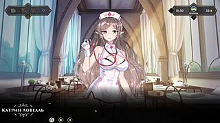 complete gameplay wanderer broken bed part 3 with college nurse