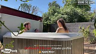 我爱大奶妹Kenzie和两个猛男