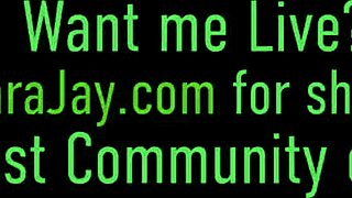 Hot professors Sara Jay and Miss Raquel milk a hard cock.