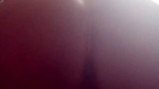 Ebony Babe With Big Ass Rides Black Cock In Pov