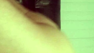 Asian woman taking big dick deep in her ass