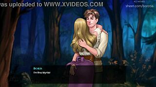 In Wal 17, the wolf spotted Myrtle's big tits and tried to eat them