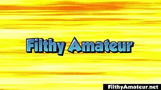 Wife feels broken ass during fisting and creampie