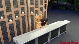 Naruto Hentai Episodio 101: Hinata Fucks the Bartender