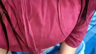 Athletic Latina Babe in Miniskirt Shows Shaved Pussy for Creampie