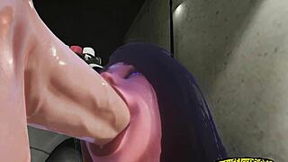 blowjob in parking lot with big cock creampie.