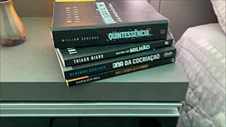 I recorded with boyfriend's friend, bent over for blowjob, cumshot in mouth POV 😍