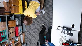 Crying Russian teen thief gets PUNISHED hard