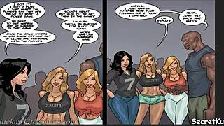 the poker game season 3 ep 9, white groupies orgy with bbc football players