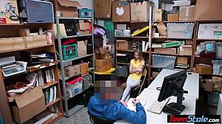 Crying Russian teen thief gets PUNISHED hard