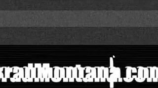 Luana Aguiar sucks big cock then takes it in her big ass.