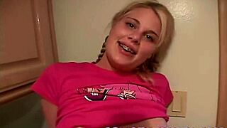 Little summer fingering her pussy in laundry with lesbian friend – want to join?