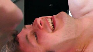 davey gets face fucked by anubis