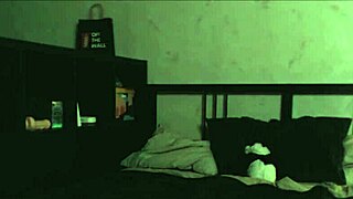 Babe wants cum on her face in webcam show!