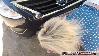 金发18+嫩妹Marilyn Moore公共肛交超可爱！