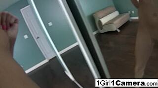 Eden Adams teases her ass and pussy on camera.