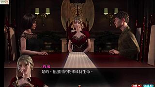 ep5 the genesis order chinese version - the main meal is a sandwich with a double pussy and a big cock