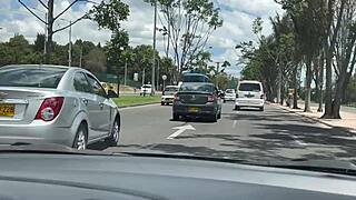watch these latinas finger each other in public amusement park