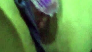 i touch myself with dildo in room while stepbrothers home