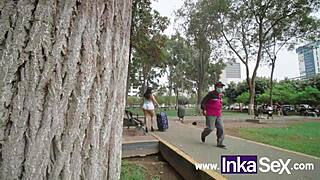 Colombiana Culona Caught Walking Lima Streets