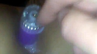 my wife fucks my asshole with a vibrator at home