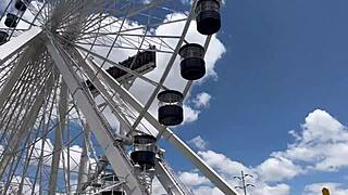 watch these latinas finger each other in public amusement park