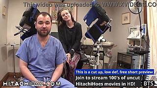 human guinea pig lainey gets hitachi magic wand orgasms in florida hospital experiments by doctor tampa