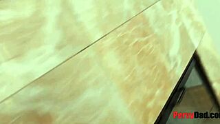 Hey, step daddy, guide me just like that!