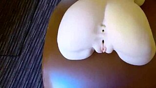 having sex with tantaly sex doll while wife licks cum from ass