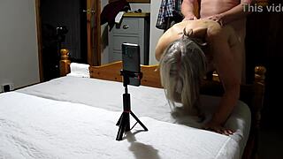 really tight dp with big dildo