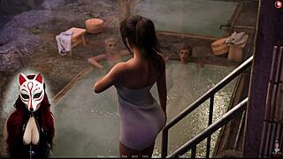 Kate 7 cosplay装弯腰公共热狗摩擦猛干