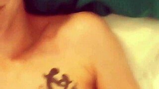 she makes him cum all over her face with toys